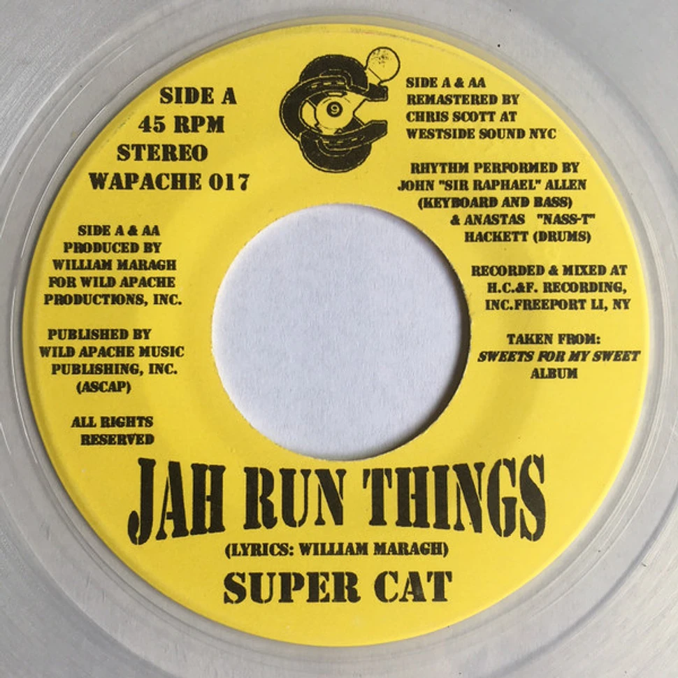 Super Cat - Jah Run Things / Them No Care