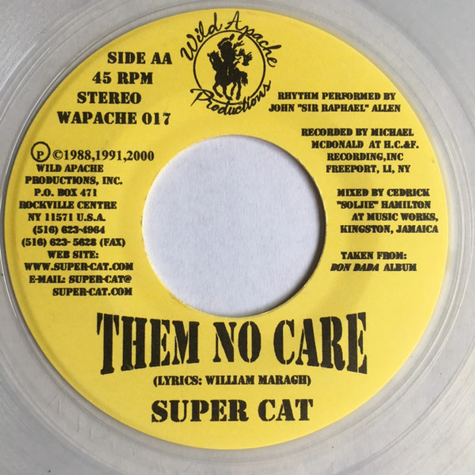Super Cat - Jah Run Things / Them No Care