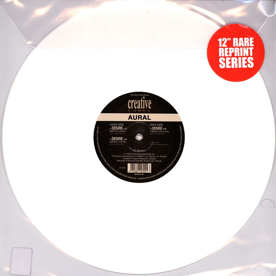 Aural - Desire White Vinyl Edition