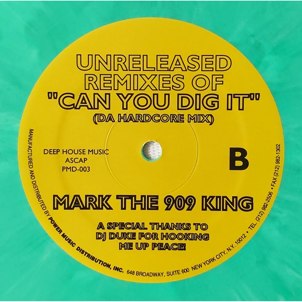 Mark The 909 King - Can You Dig It (Remixes)