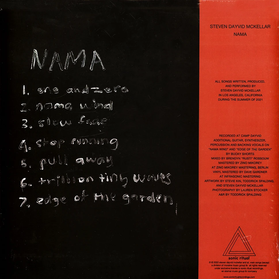 Steven Dayvid McKellar - Nama Red Opaque Vinyl Edition