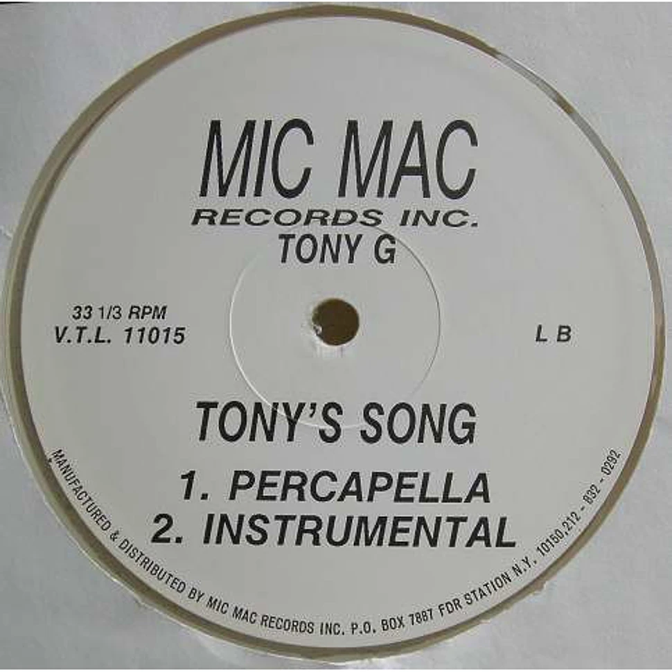 Tony Garcia - Tony's Song