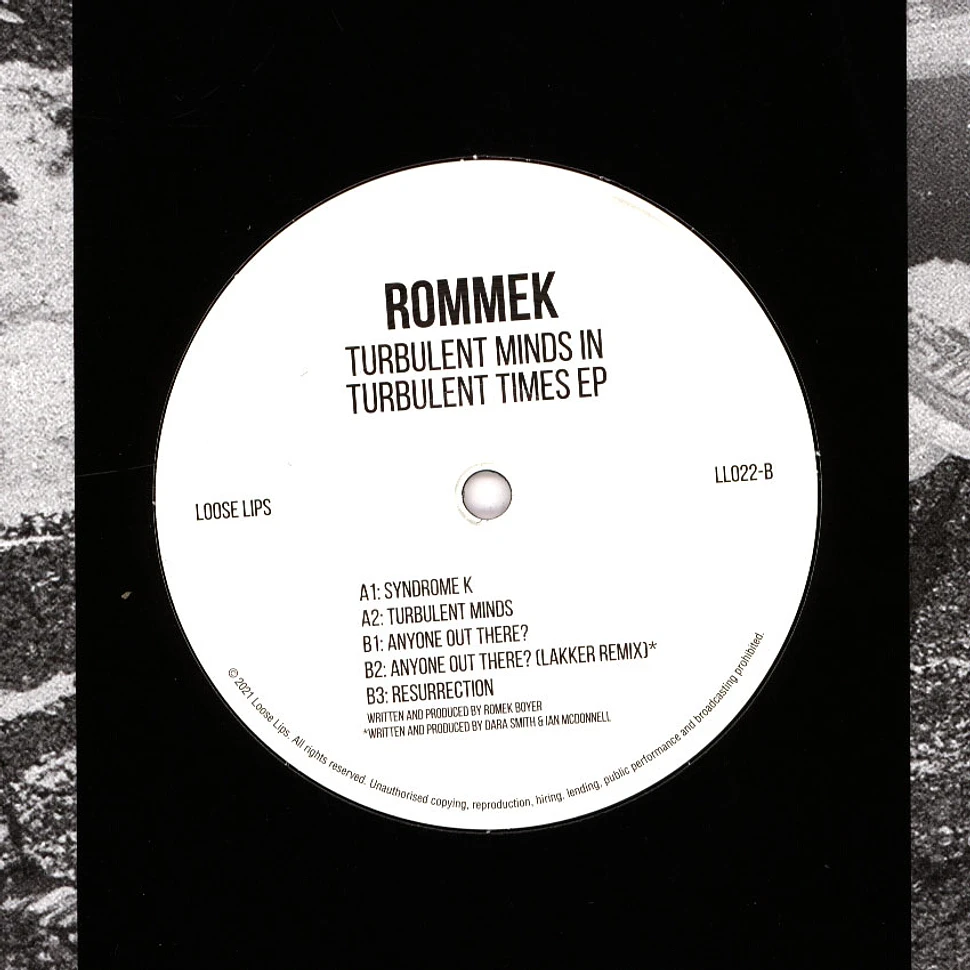 Rommek - Turbulent Minds In Turbulent Times EP