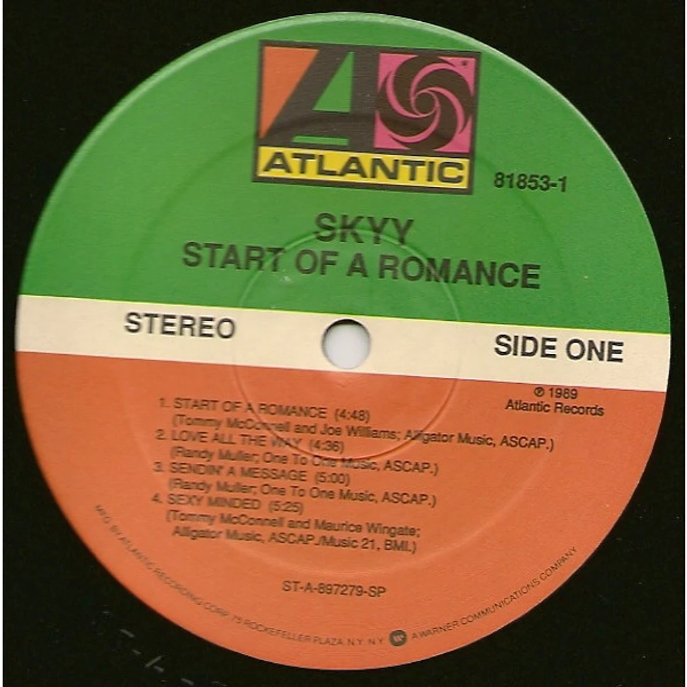 Skyy - Start Of A Romance