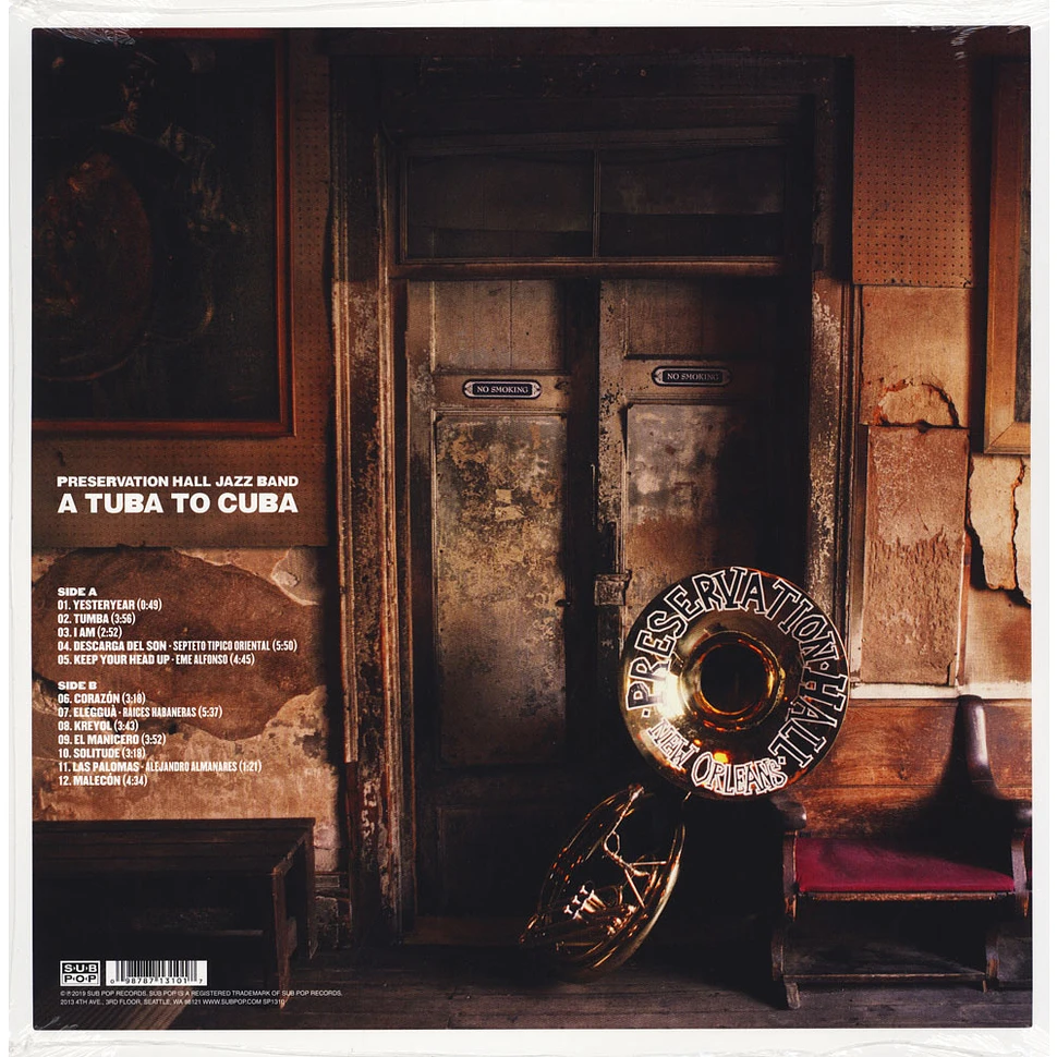 Preservation Hall Jazz Band A Tuba to Cuba Vinyl LP 2019 US