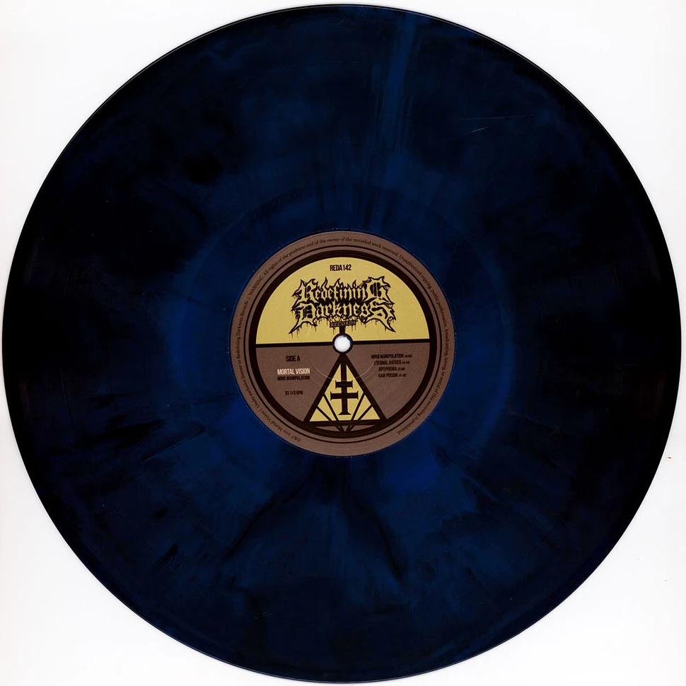 Mortal Vision - Mind Manipulation Black/Dark Blue Galaxy Vinyl Edition