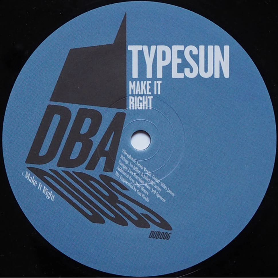 Typesun - Make It Right