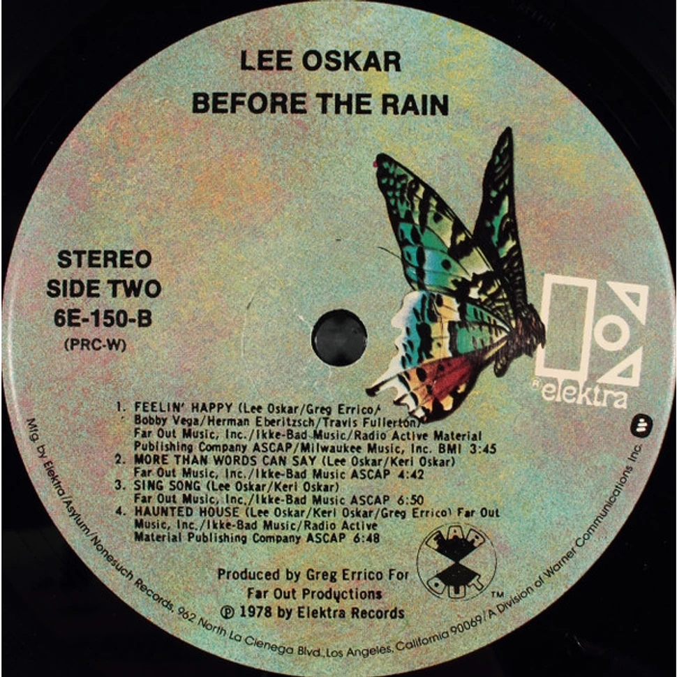 Lee Oskar - Before The Rain