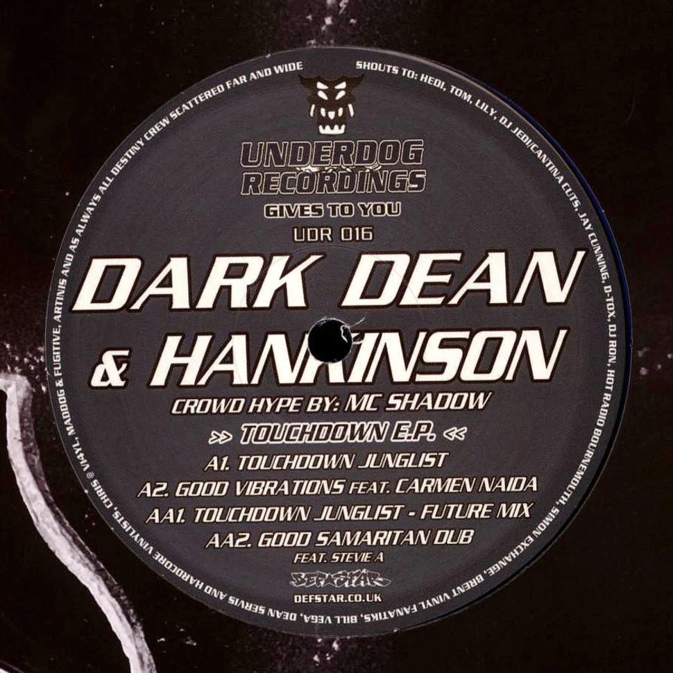 Dark Dean & Hankinson - Touchdown EP