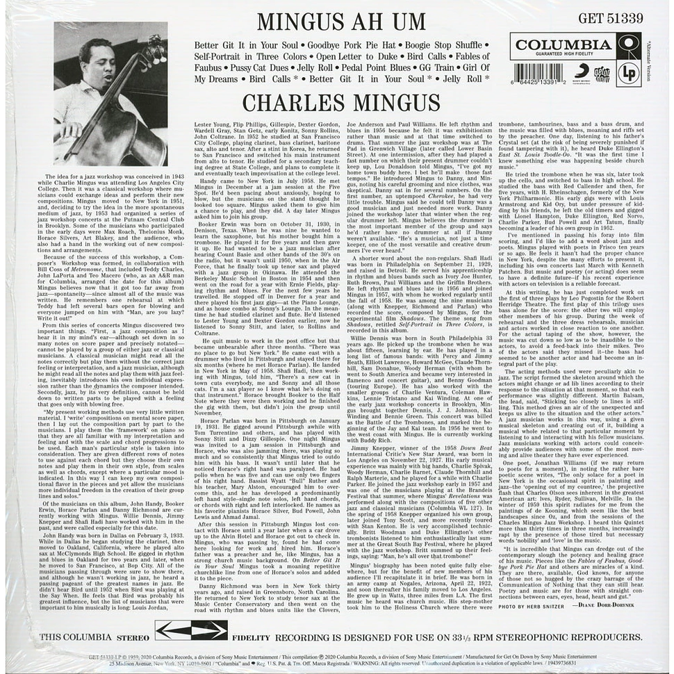 Charles Mingus - Mingus Ah Um