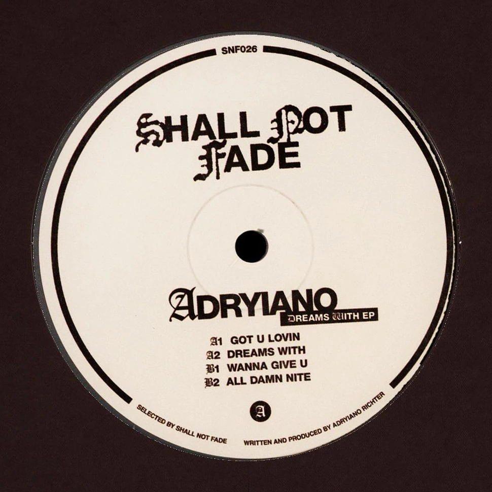 Adryiano - Dreams With Silver Vinyl Edition