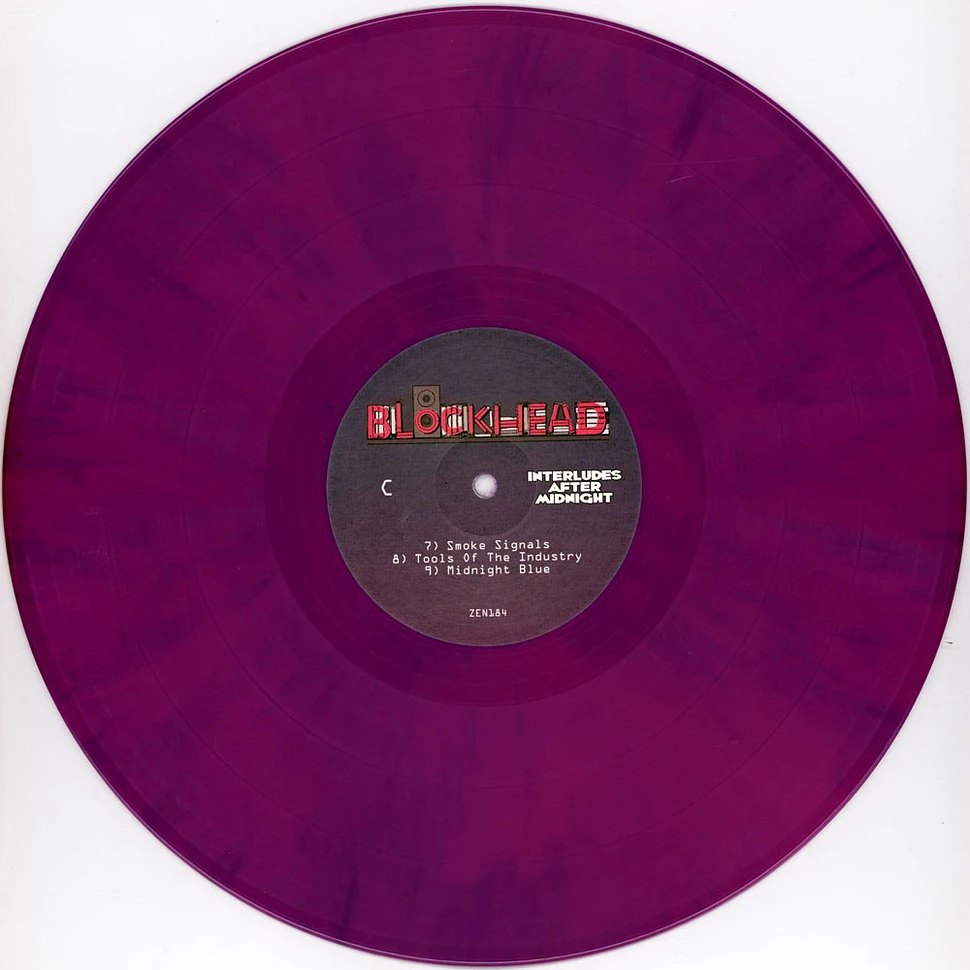 Blockhead - Interludes After Midnight Opaque Purple Vinyl Edition