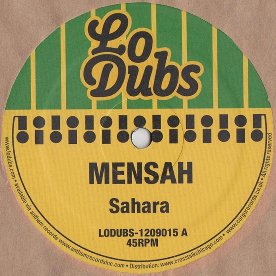 Mensah - Sahara / Not A Shy Gyal