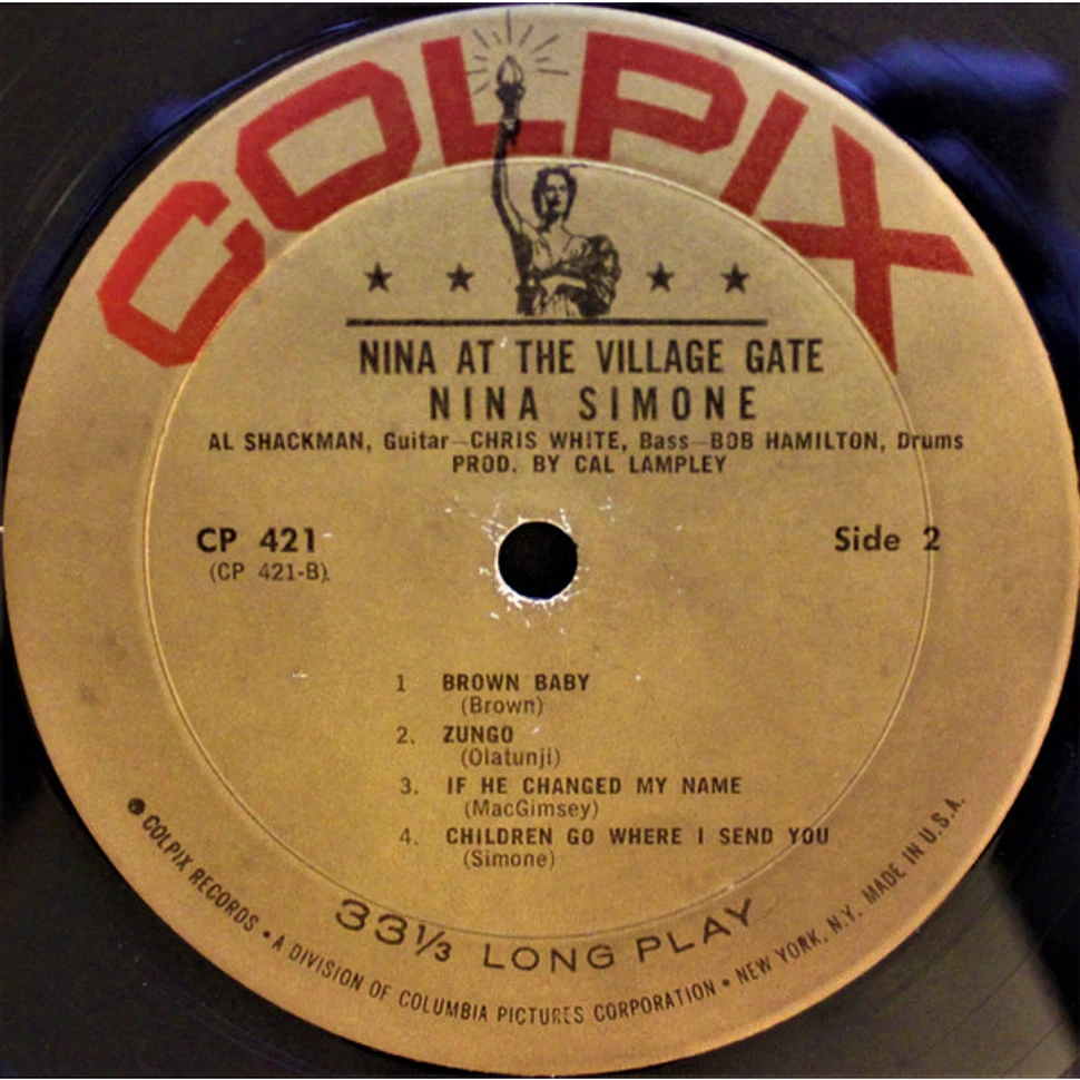 Nina Simone At The Village Gate Vinyl Lp 1962 Us Reissue Hhv