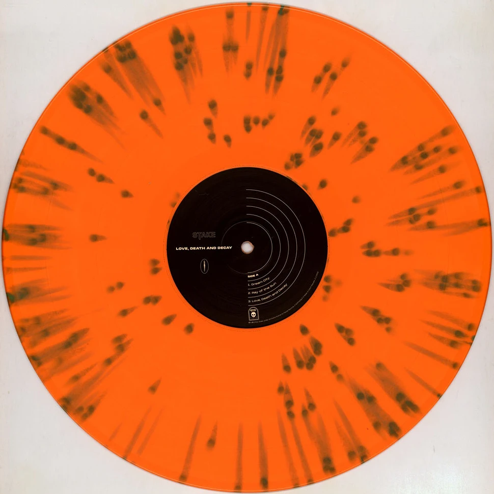 Stake - Love, Death And Decay Orange / Green Splatter Vinyl Edition Vinyl Edition