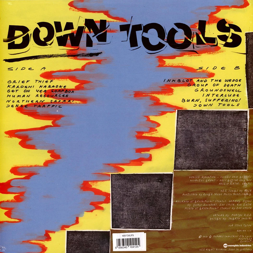 Mush - Down Tools Yellow Marled Vinyl Edition