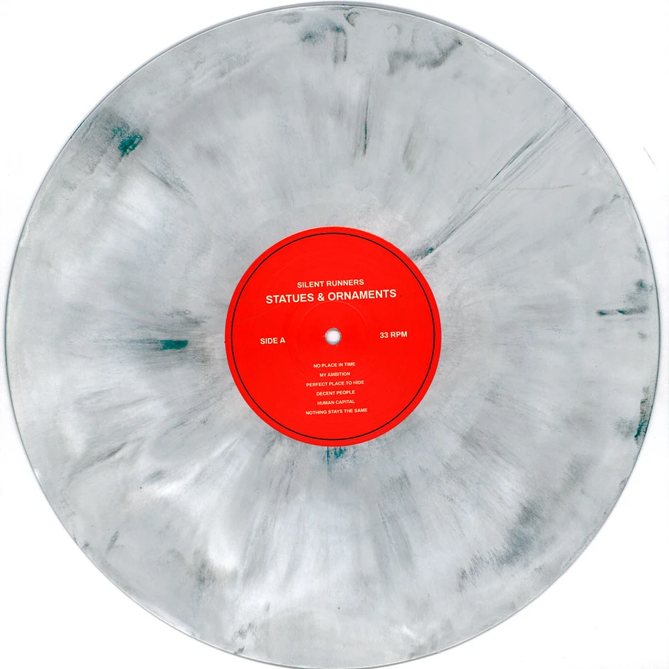 Silent Runners - Statues & Ornaments White/Black Marbled Vinyl Edition