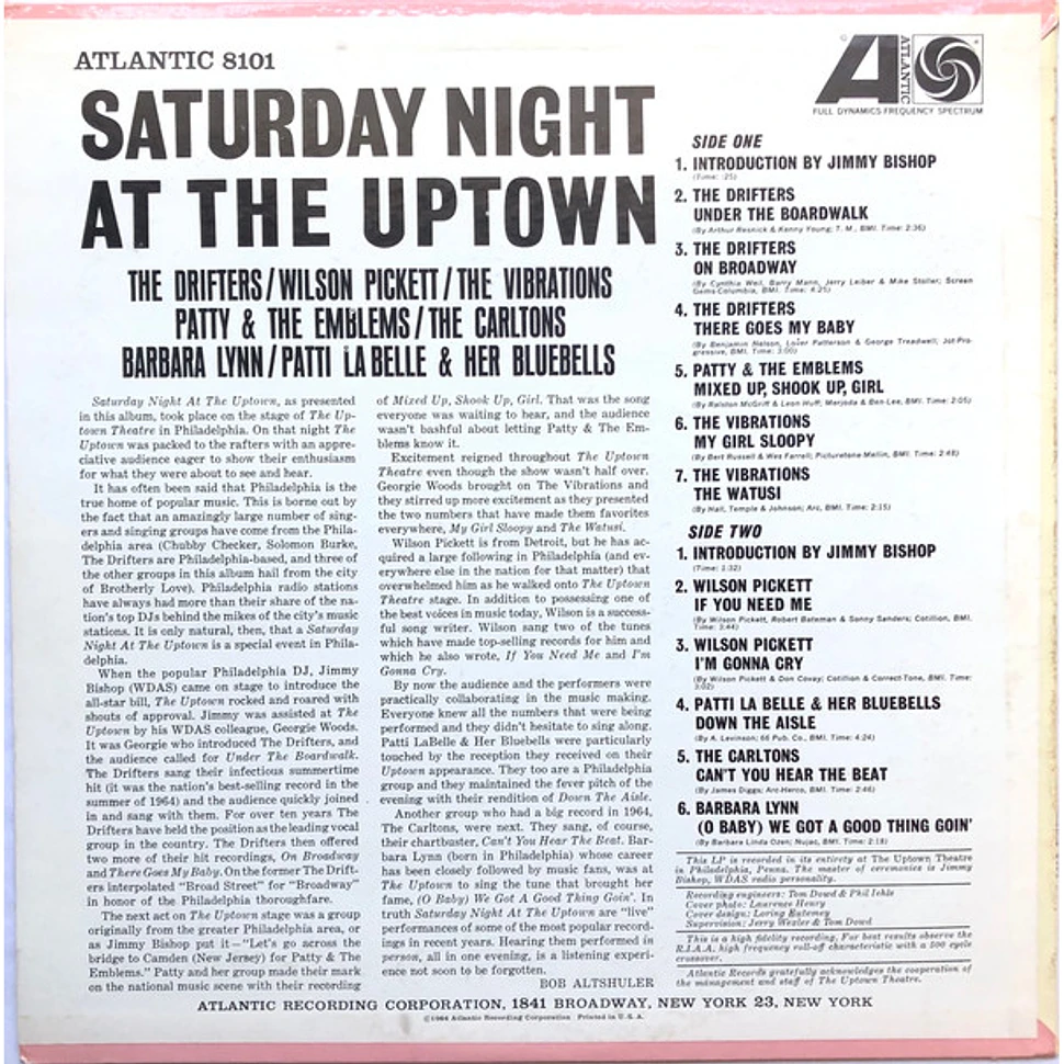 V.A. - Saturday Night At The Uptown