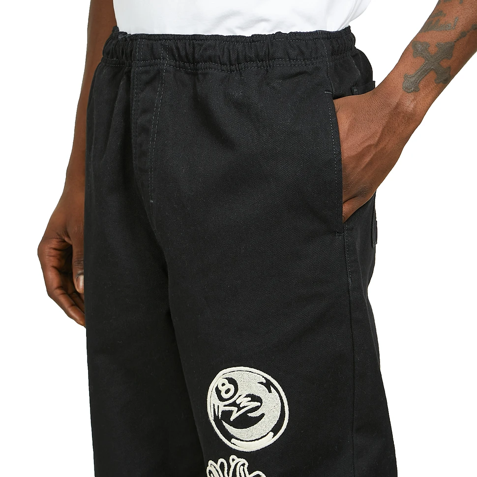 Stüssy - Noma Icon Beach Pant (Washed Black) | HHV