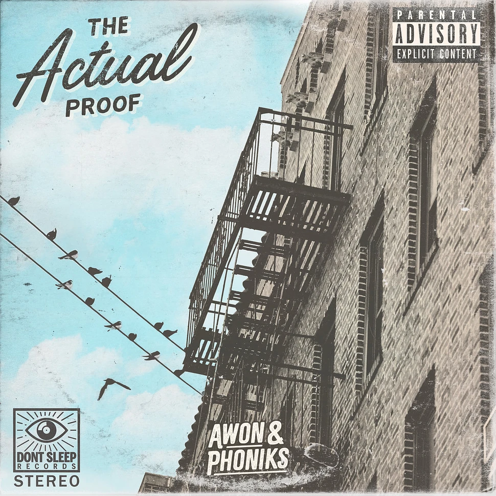 Awon & Phoniks - The Actual Proof White / Electric Blue / Colored Vinyl Edition