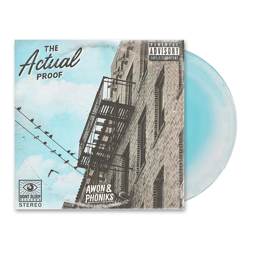 Awon & Phoniks - The Actual Proof White / Electric Blue / Colored Vinyl Edition