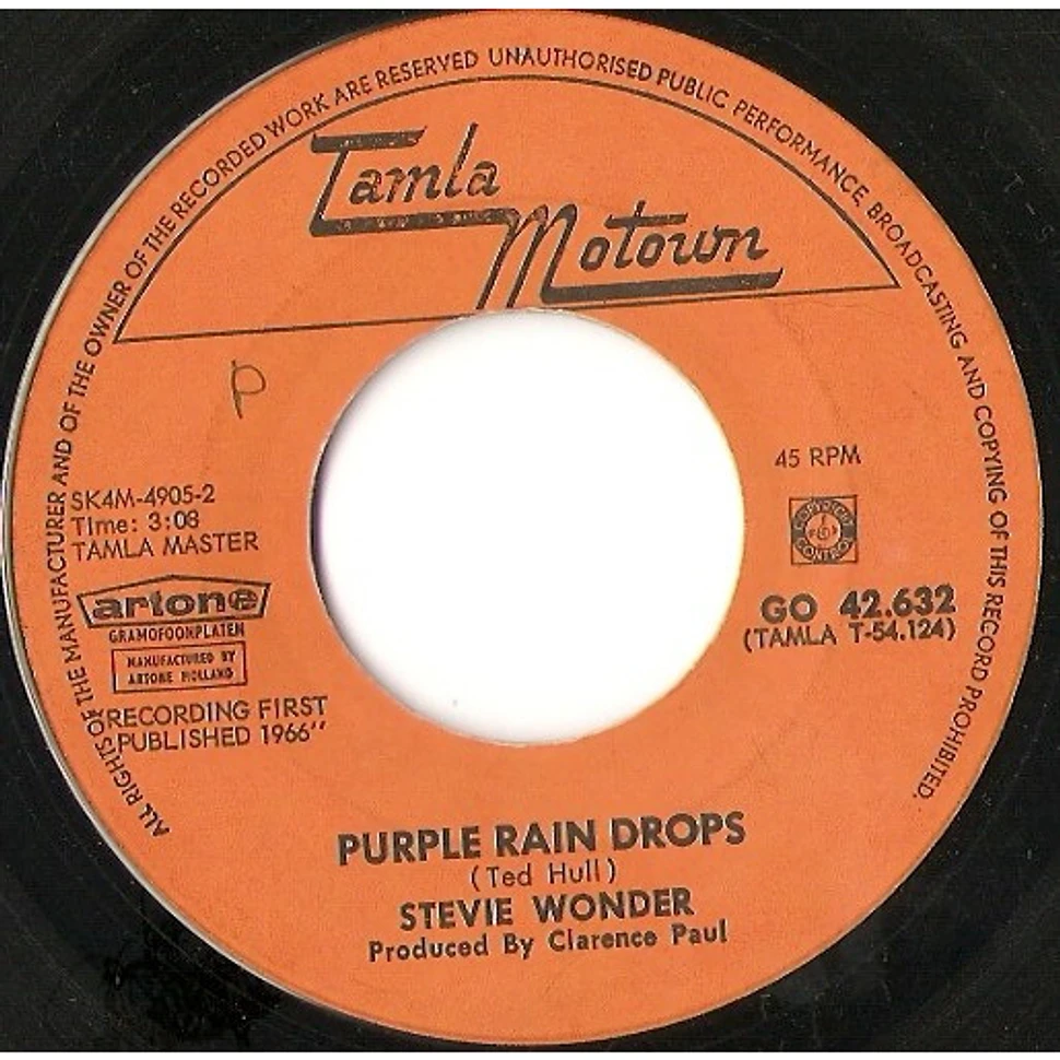 Stevie Wonder - Uptight (Everything's Alright) / Purple Rain Drops