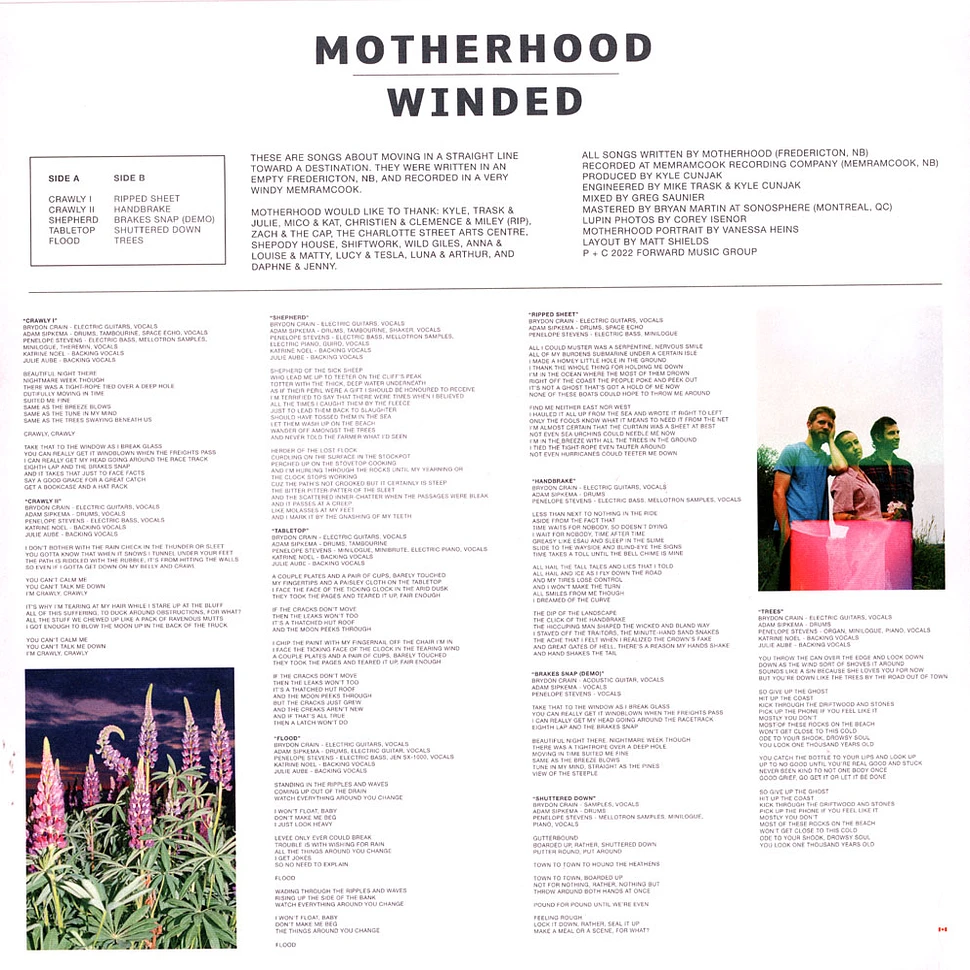 Motherhood - Winded Purple Vinyl Edition