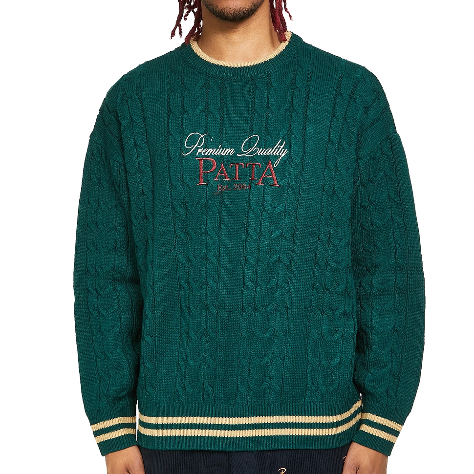 Patta - Premium Cable Knitted Sweater