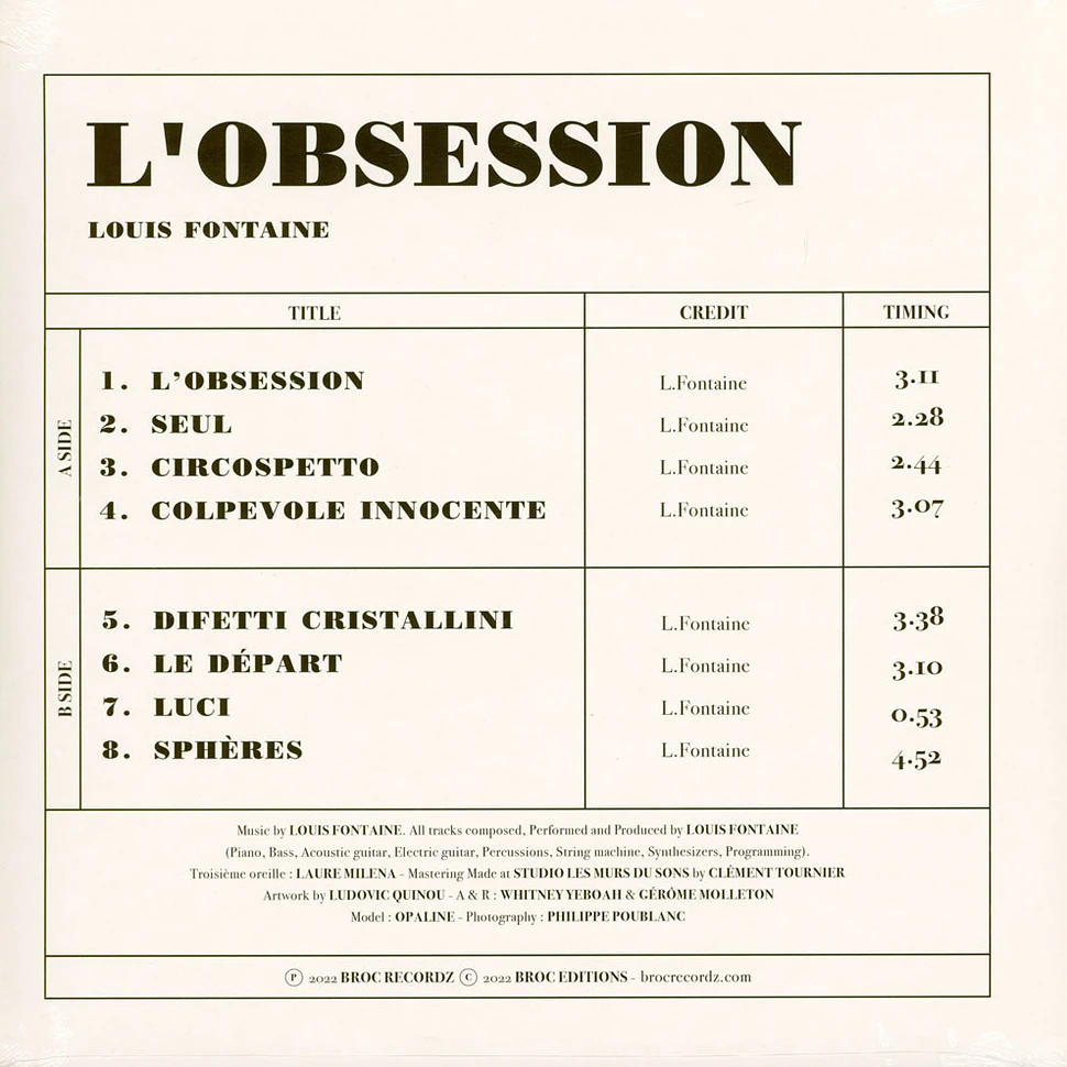 Louis Fontaine - L'obsession