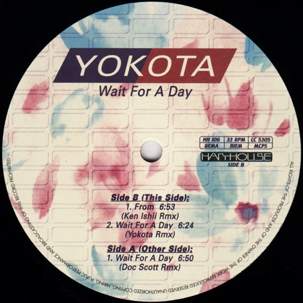 Susumu Yokota - Wait For A Day