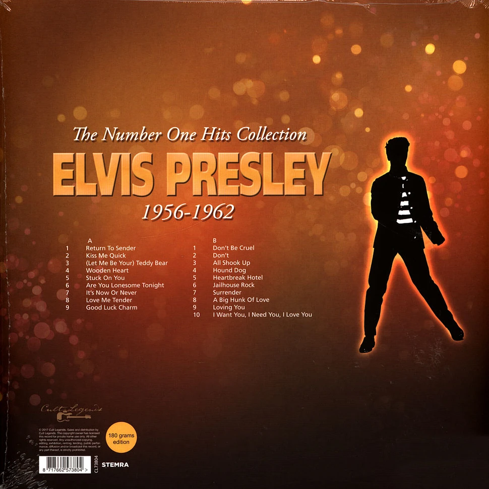 Elvis Presley - Number One Hits