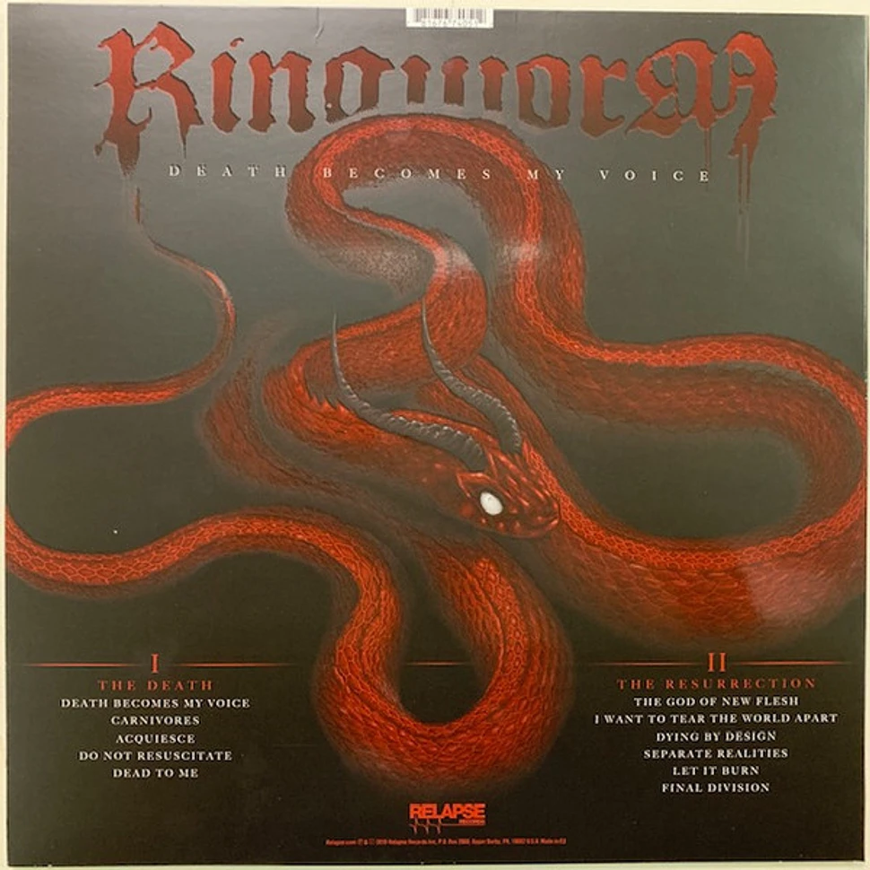 Ringworm - Death Becomes My Voice