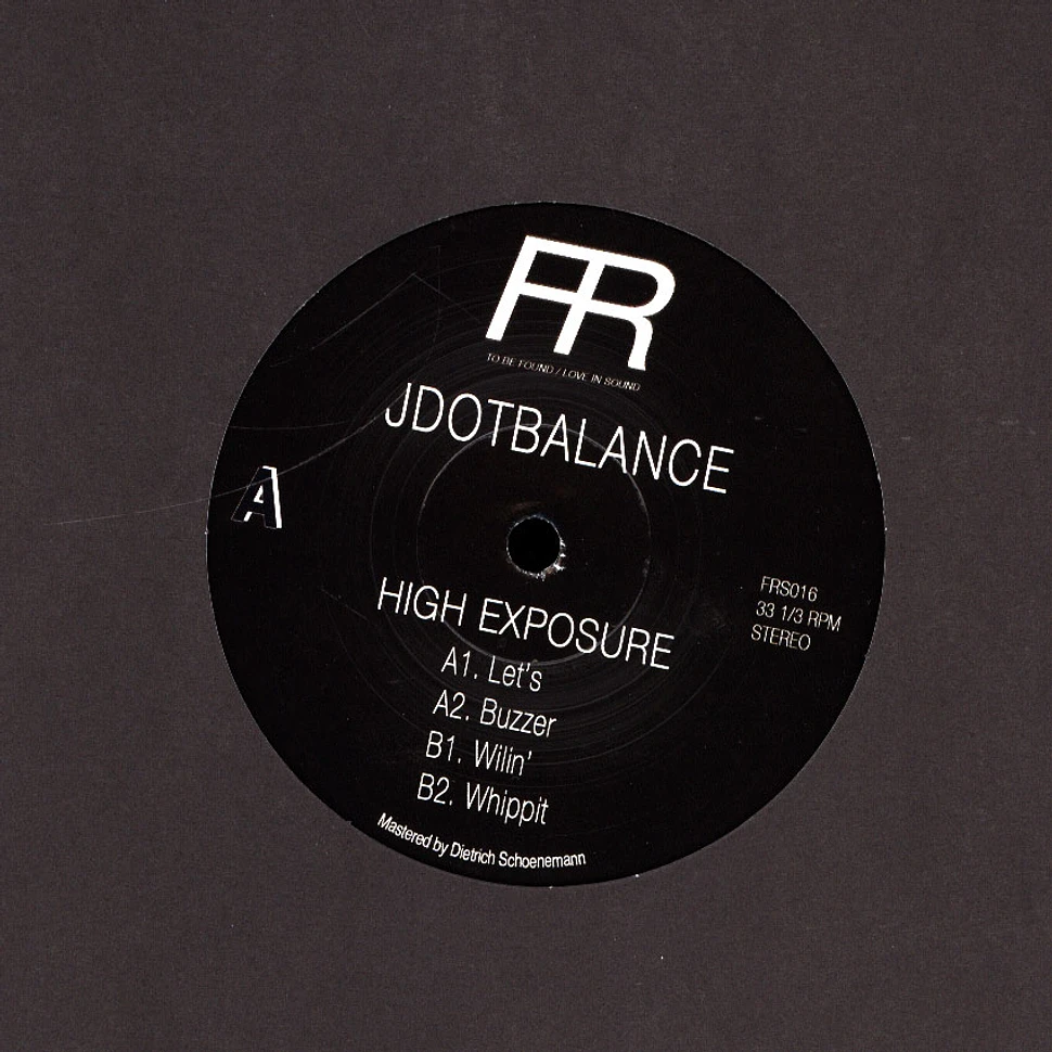 Jdotbalance - High Exposure