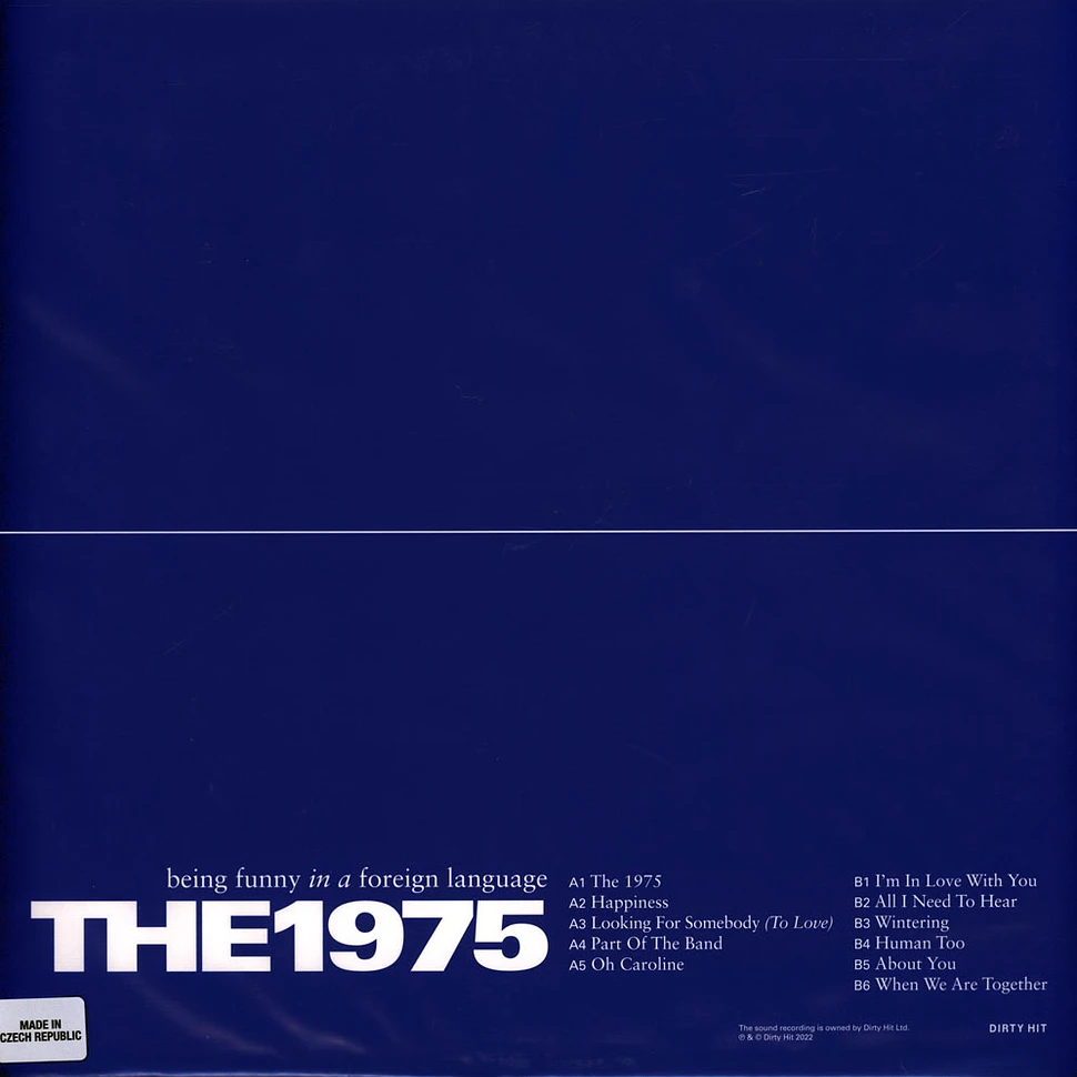 The 1975 - Being Funny In A Foreign Language HHV Exclusive Blue Vinyl Edition
