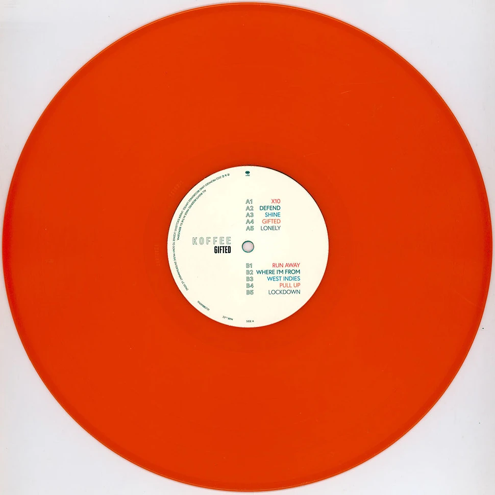 Koffee - Gifted Transparent Orange Vinyl Edition