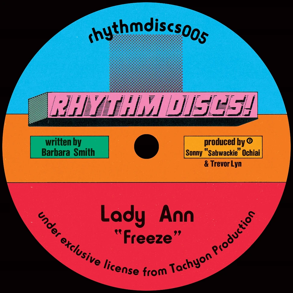 Lady Ann - Freeze (Original Mix) / Freeze (Tim Reaper Remix)