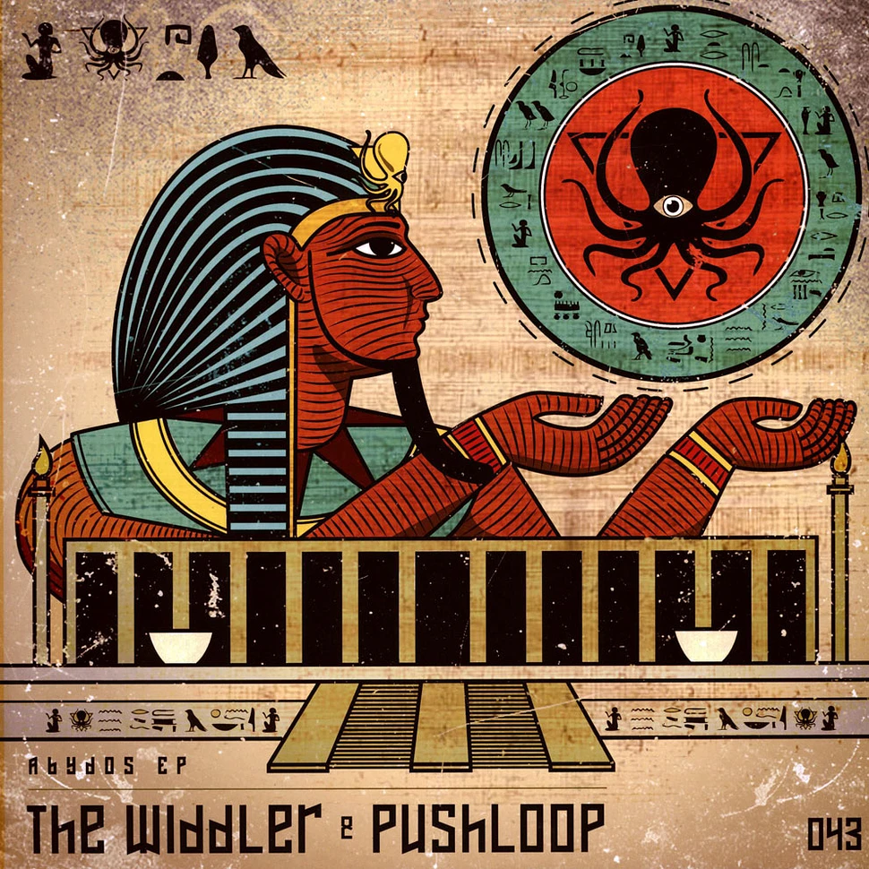 The Widdler & Pushloop - Abydos EP Blue Vinyl Edition