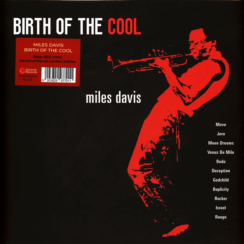 Miles Davis - Birth Of The Cool Transparent Red Vinyl Edition