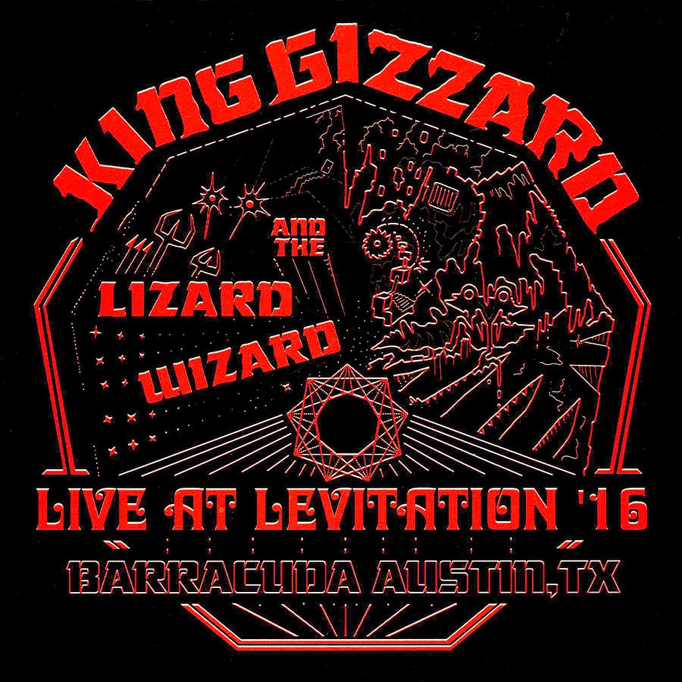 King Gizzard & The Lizard Wizard - Live At Levitation '16 Red Vinyl Edition