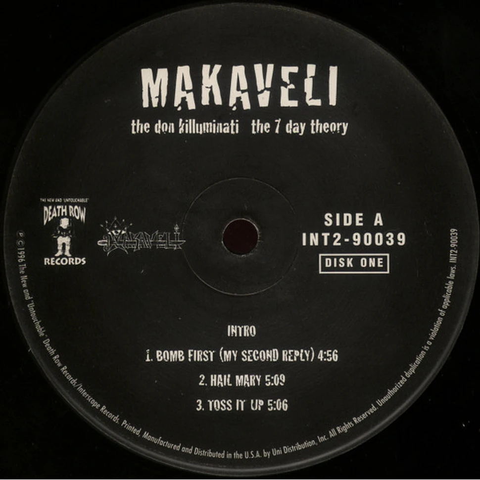 Makaveli - The Don Killuminati (The 7 Day Theory)