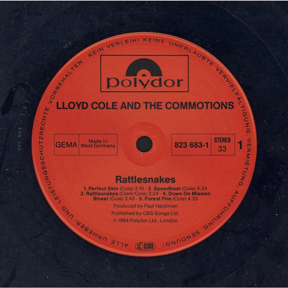 Lloyd Cole & The Commotions - Rattlesnakes