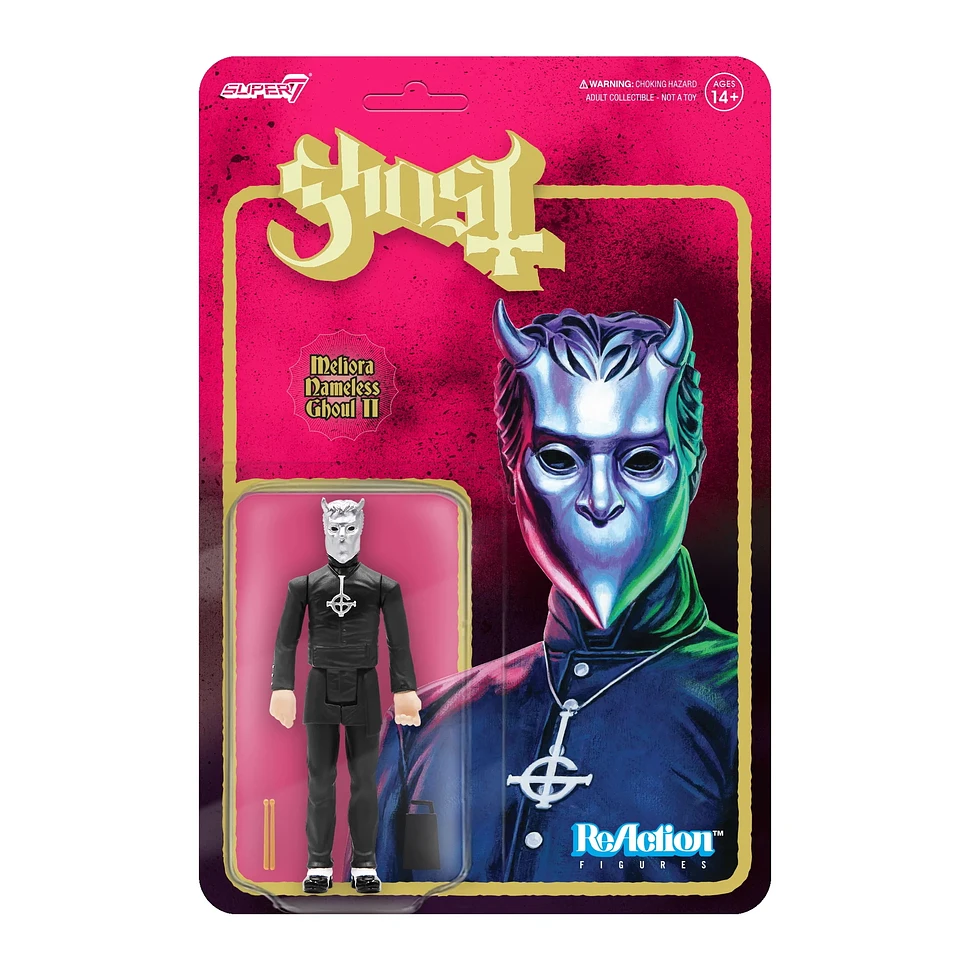 Ghost - Meliora Nameless Ghoul (Cowbell & Drumsticks) - ReAction Figure