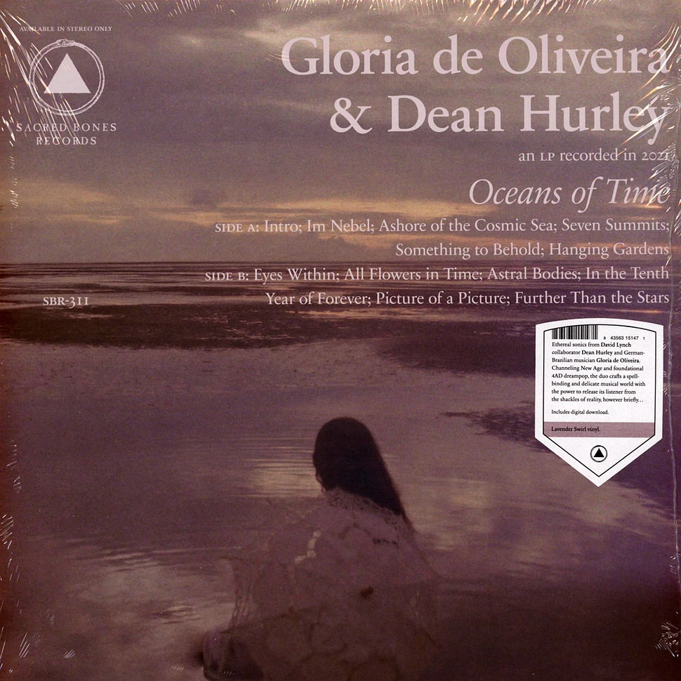 Gloria De Oliveira & Dean Hurley - Ocean Of Time Lavender Swirl Vinyl Edition