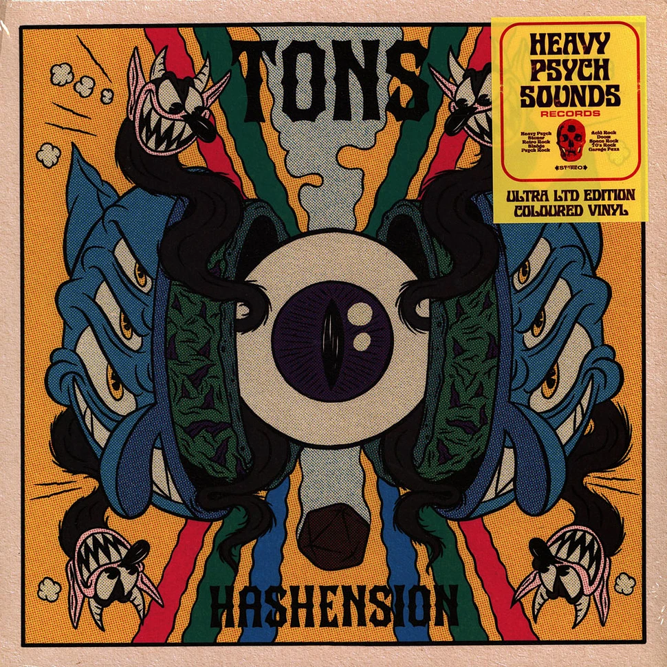 Tons - Hashension Blue/Yellow/Pink Vinyl Edition