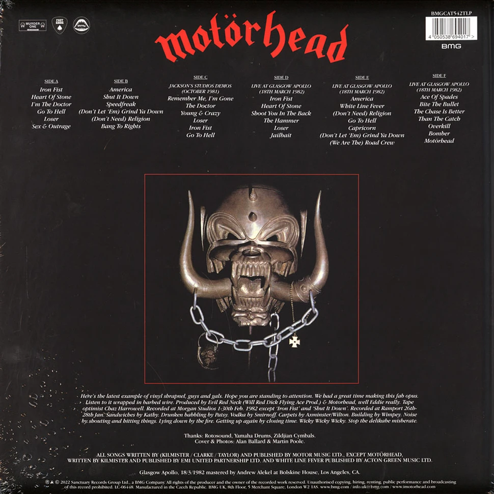Motörhead - Iron Fist 40th Anniversary Edition