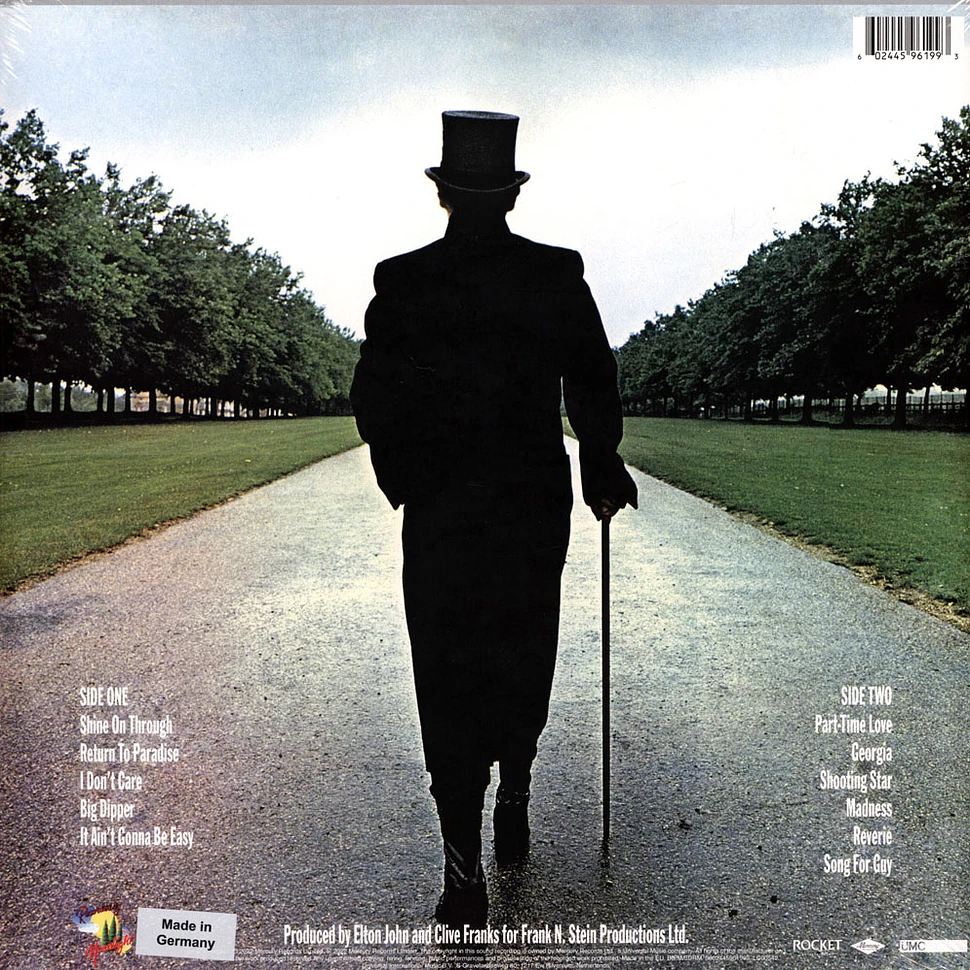 Elton John - A Single Man Limited Remastered Edition