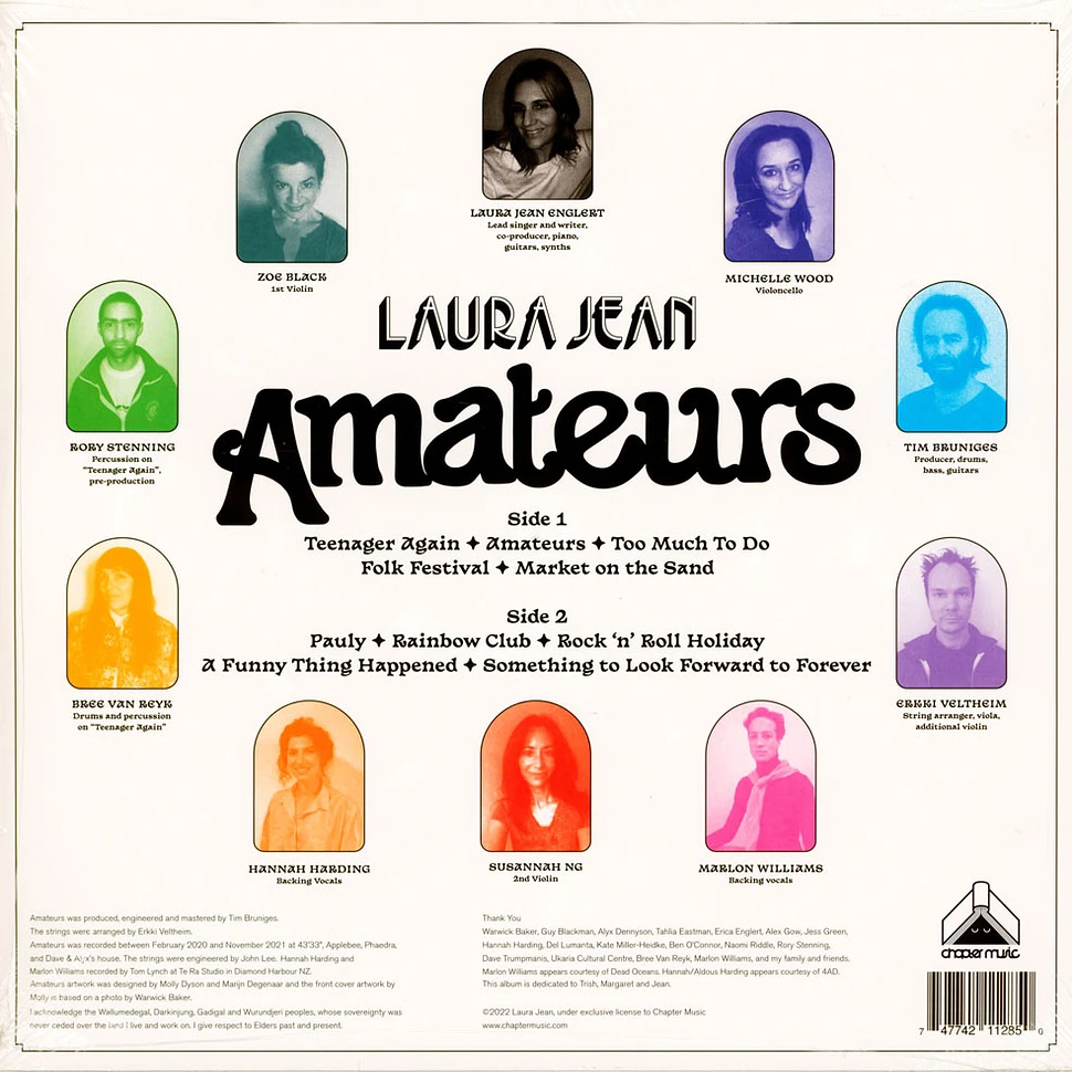 Laura Jean - Amateurs White Vinyl Edition