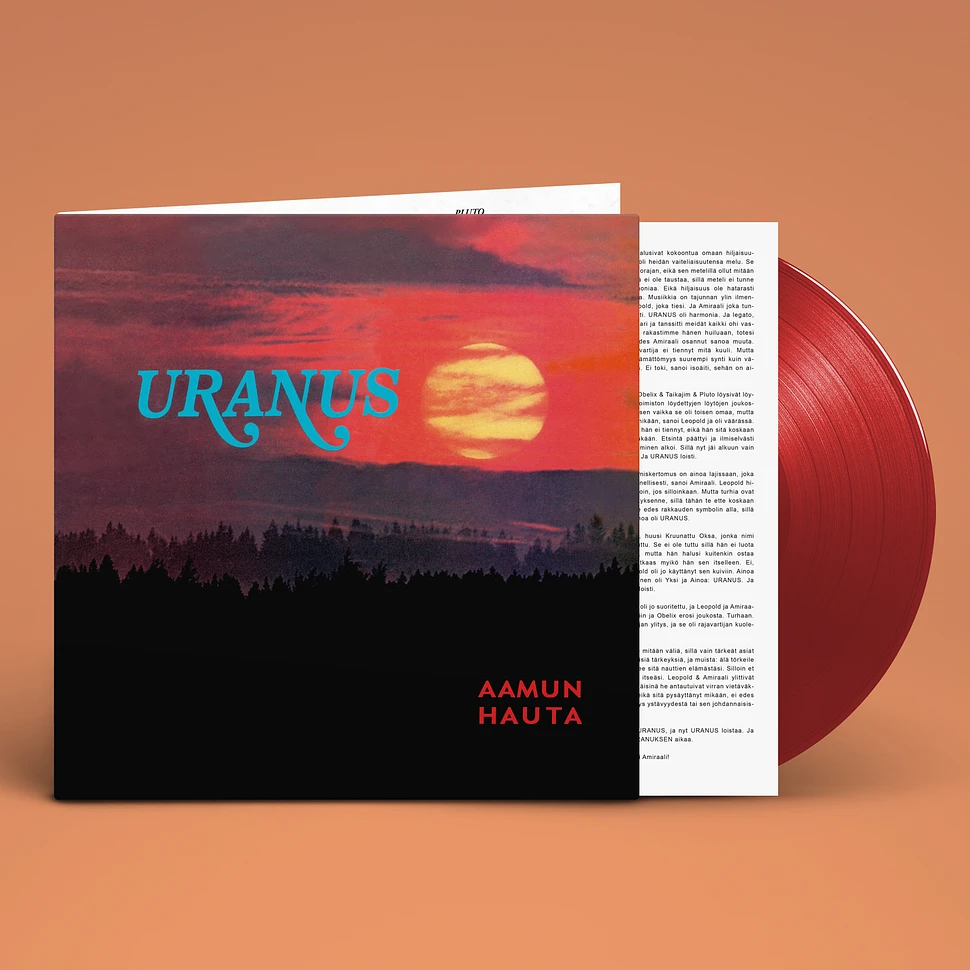 Uranus - Aamun Hauta Red Vinyl Edtion