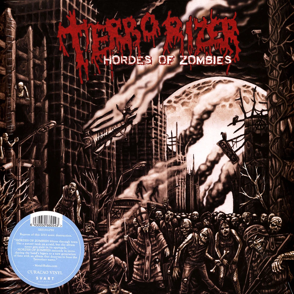 Terrorizer - Hordes Of Zombies Blue Vinyl Edtion