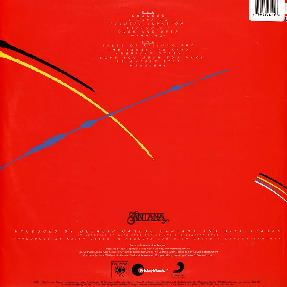 Santana - Zebop Black Vinyl Edition